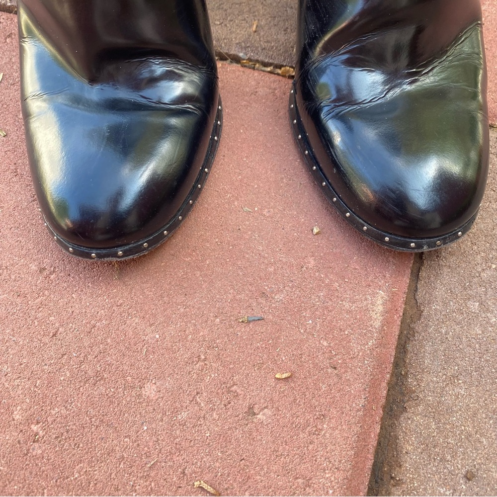Rag & Bone studded black boots size 7.5 - Picture 5 of 10